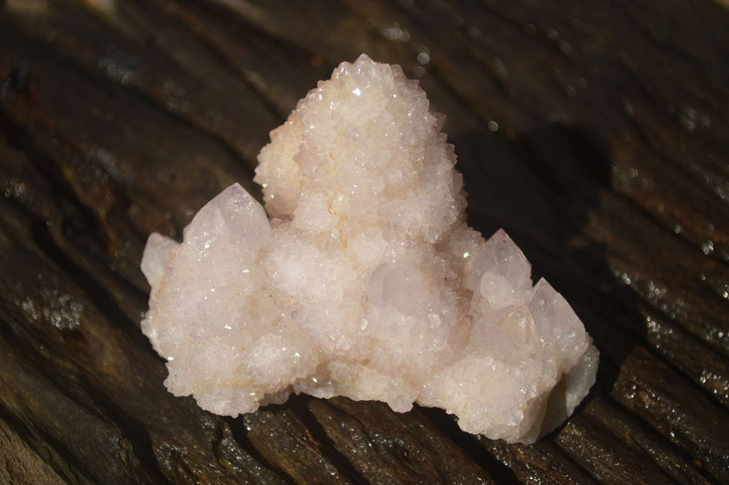 Natural Pale Lilac Spirit Quartz Clusters x 3 From Boekenhouthoek, South Africa - Toprock Gemstones and Minerals 