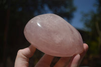 Polished Gemmy Pink Rose Quartz Standing Free Form x 1 From Ambatondrazaka, Madagascar - TopRock