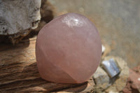 Polished Gemmy Pink Rose Quartz Standing Free Form x 1 From Ambatondrazaka, Madagascar - TopRock