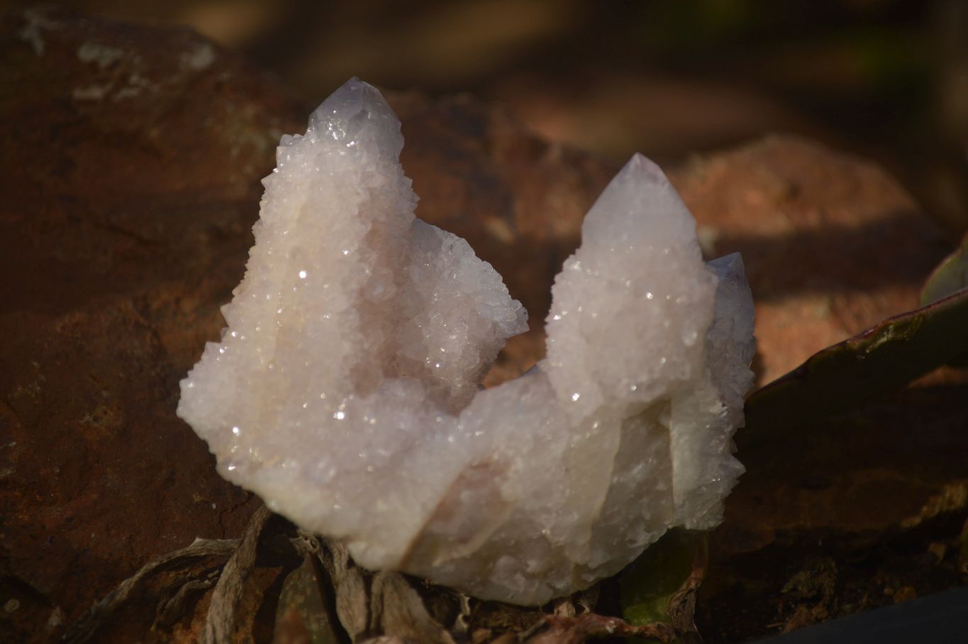 Natural Pale Lilac Spirit Quartz Clusters x 3 From Boekenhouthoek, South Africa - Toprock Gemstones and Minerals 