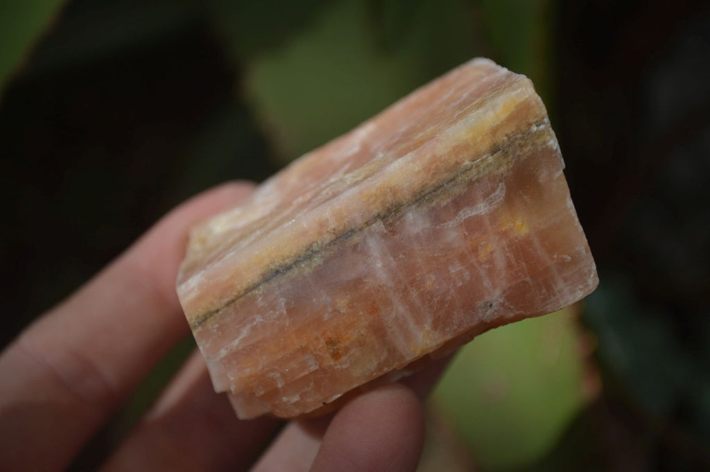 Natural New Sunset Orange Calcite Specimens x 12 From Spitzkop, Namibia - Toprock Gemstones and Minerals 