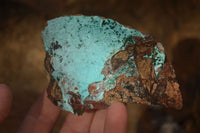 Natural Drusy Coated Chrysocolla & Malachite Dolomite Specimens x 3 From Likasi, Congo - Toprock Gemstones and Minerals 