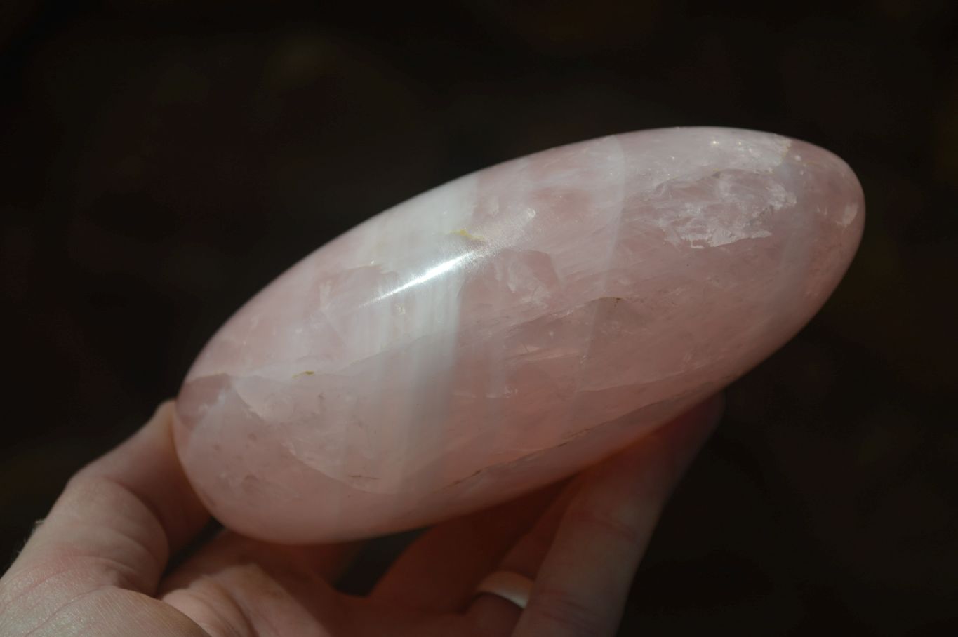 Polished Pink Rose Quartz Standing Free Forms x 2 From Antsirabe, Madagascar - Toprock Gemstones and Minerals 