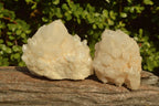 Natural Cascading White Phantom Quartz Clusters x 6 From Madagascar - TopRock