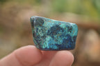 Polished  Small Shattuckite Hand Made Free Forms  - Sold per 350 g - From Congo - TopRock