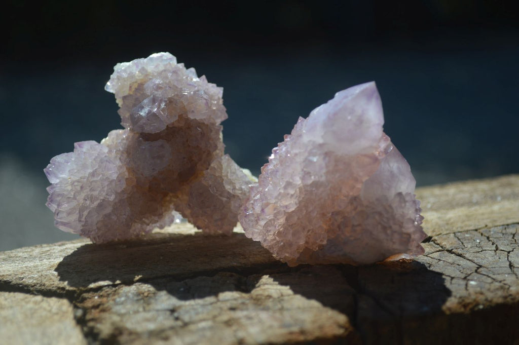 Natural Small Spirit Amethyst Quartz Specimens  x 12 From Boekenhouthoek, South Africa - Toprock Gemstones and Minerals 