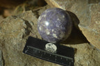 Polished Purple Lepidolite With Rubellite Spheres  x 4 From Madagascar - Toprock Gemstones and Minerals 