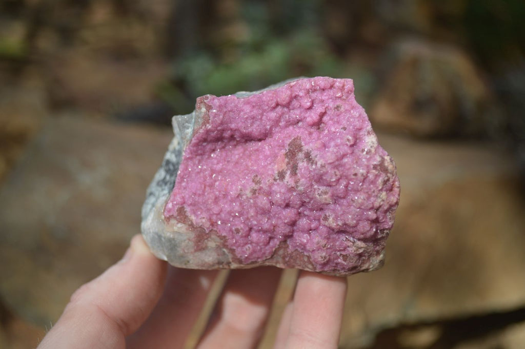 Natural Pink Salrose Cobaltion Dolomite Specimens  x 6 From Kakanda, Congo - Toprock Gemstones and Minerals 