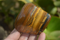 Polished Golden Tigers Eye Free Forms x 6 From Prieska, South Africa - Toprock Gemstones and Minerals 