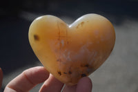 Polished Stunning Selection Of Agate Hearts x 6 From Madagascar - Toprock Gemstones and Minerals 