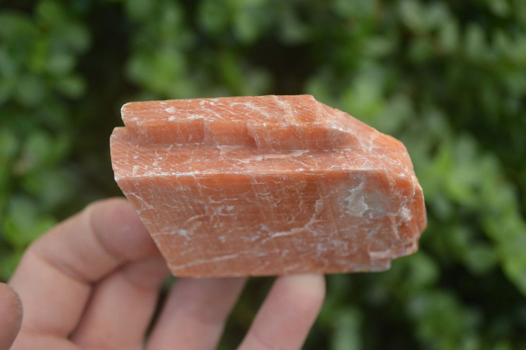 Natural New Sunset Orange Calcite Specimens x 12 From Spitzkop, Namibia - Toprock Gemstones and Minerals 