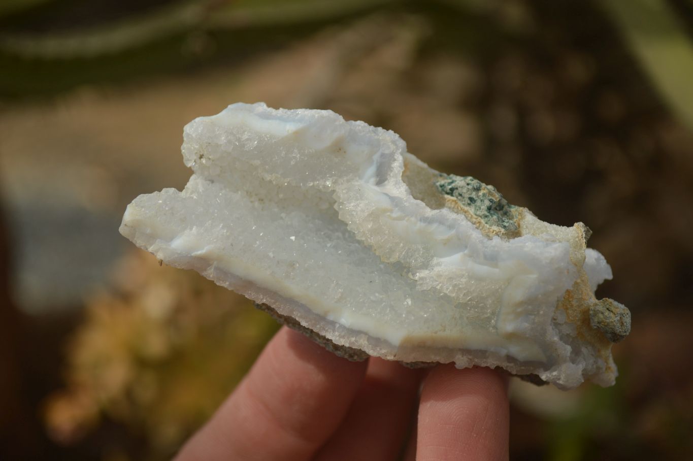 Natural Etched Blue Chalcedony Specimens  x 12 From Nsanje, Malawi - Toprock Gemstones and Minerals 
