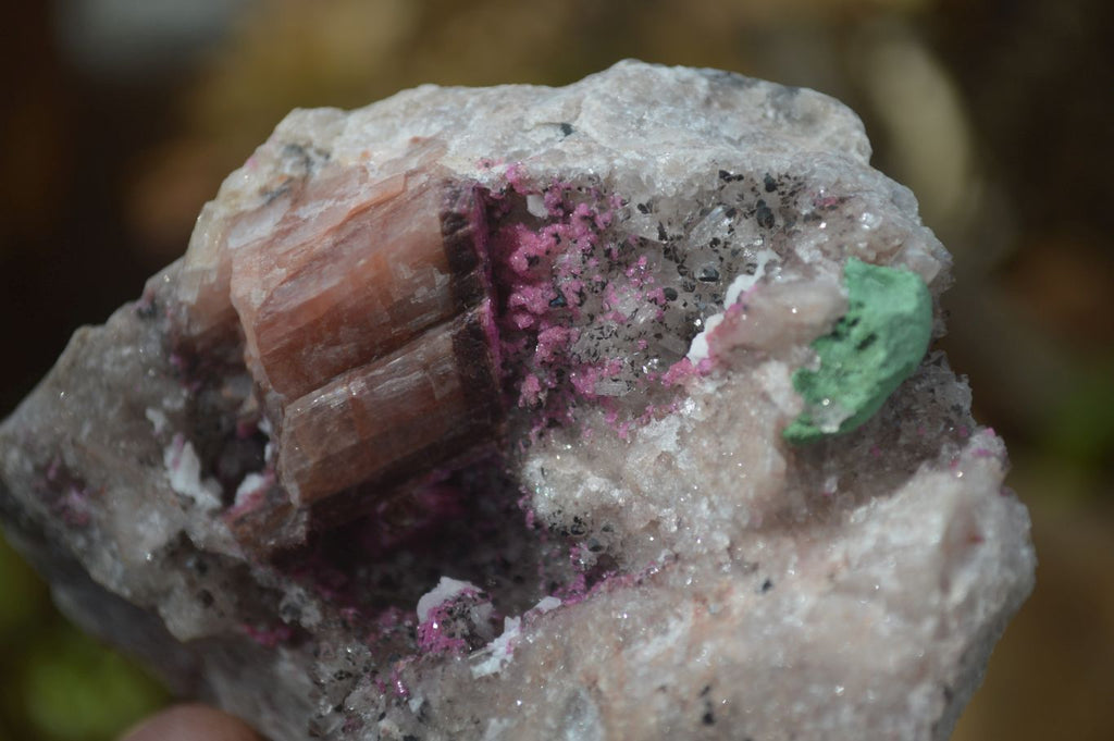Natural Pink Salrose Cobaltion Dolomite Specimens  x 6 From Kakanda, Congo - Toprock Gemstones and Minerals 