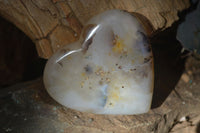 Polished Stunning Selection Of Agate Hearts x 6 From Madagascar - Toprock Gemstones and Minerals 