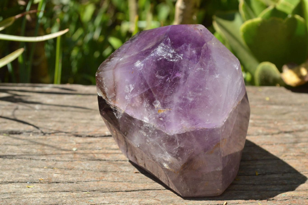 Polished Chunky Smokey Amethyst Quartz Display Piece x 1 From Ankazobe, Madagascar - TopRock