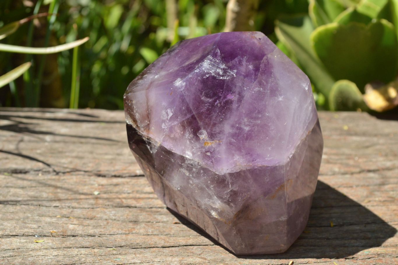 Polished Chunky Smokey Amethyst Quartz Display Piece x 1 From Ankazobe, Madagascar - TopRock