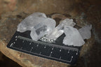 Natural Single Etched Clear Quartz Crystals x 70 From Mpika, Zambia - Toprock Gemstones and Minerals 