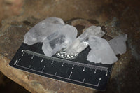 Natural Single Etched Clear Quartz Crystals x 70 From Mpika, Zambia - Toprock Gemstones and Minerals 