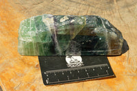 Polished Watermelon Fluorite Standing Slabs  x 2 From Uis, Namibia - TopRock