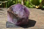 Polished Chunky Smokey Amethyst Quartz Display Piece x 1 From Ankazobe, Madagascar - TopRock