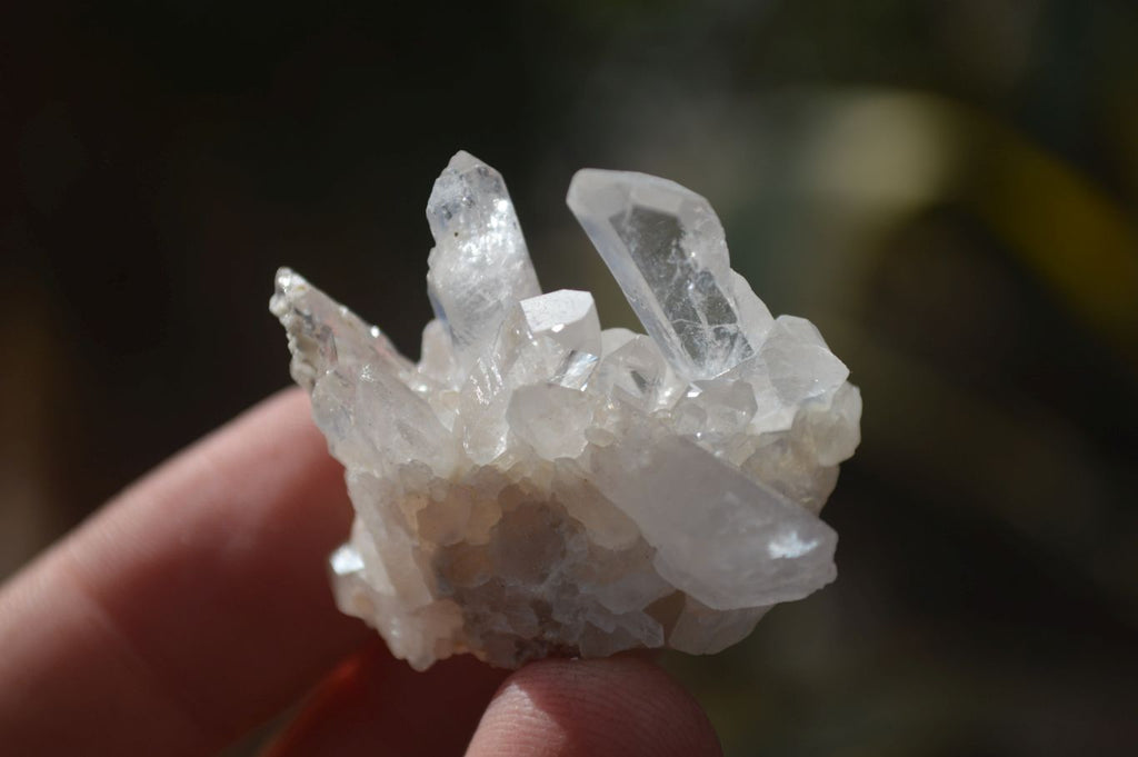 Natural Single Etched Clear Quartz Crystals x 70 From Mpika, Zambia - Toprock Gemstones and Minerals 