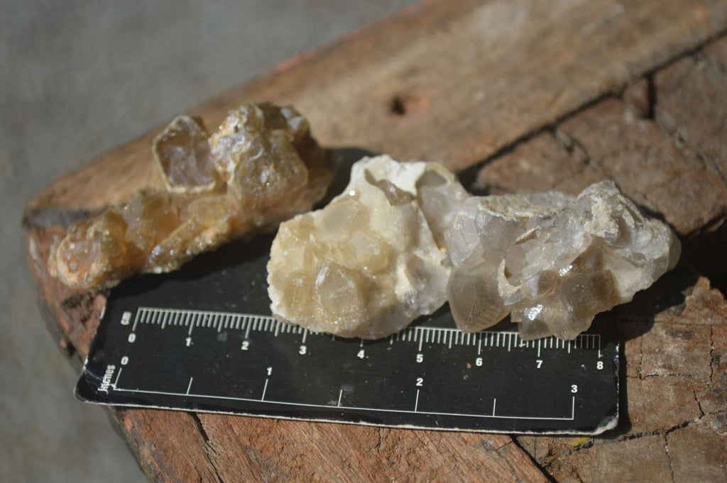 Natural Mini Golden Limonite / Lemonite Quartz Specimens  x 70 From Zambia - Toprock Gemstones and Minerals 