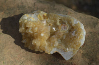 Natural Limonite Quartz Clusters x 6 From Solwezi, Zambia - Toprock Gemstones and Minerals 