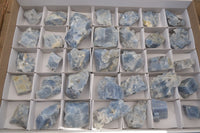 Natural New Sky Blue Calcite Specimens  x 35 From Spitzkop, Namibia - Toprock Gemstones and Minerals 