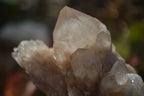 Natural Cascading Smokey Quartz Clusters x 3 From Luena, Congo - Toprock Gemstones and Minerals 
