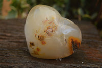 Polished Lovely Mixed Selection Of Agate Hearts  x 6 From Madagascar - Toprock Gemstones and Minerals 