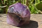 Polished Chunky Smokey Amethyst Quartz Display Piece x 1 From Ankazobe, Madagascar - TopRock