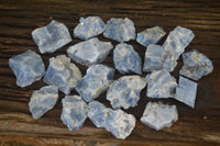 Natural New Sky Blue Calcite Specimens  x 35 From Spitzkop, Namibia - Toprock Gemstones and Minerals 