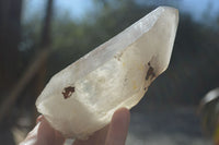 Polished Double Terminated Smokey Quartz Crystals  x 3 From Madagascar - Toprock Gemstones and Minerals 