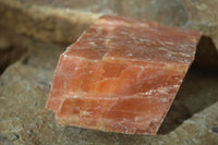Natural New Sunset Orange Calcite Specimens  x 3 From Spitzkop, Namibia - Toprock Gemstones and Minerals 