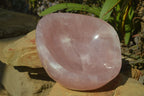 Polished Pink Rose Quartz Bowl x 1 From Ambatondrazaka, Madagascar - Toprock Gemstones and Minerals 