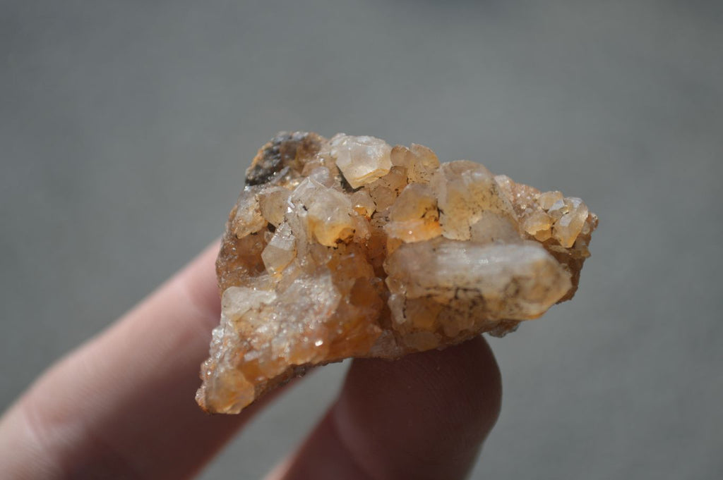 Natural Mini Golden Limonite / Lemonite Quartz Specimens  x 70 From Zambia - Toprock Gemstones and Minerals 