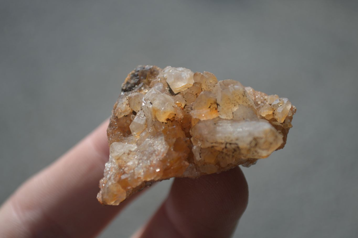 Natural Mini Golden Limonite / Lemonite Quartz Specimens  x 70 From Zambia - Toprock Gemstones and Minerals 