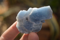 Natural New Sky Blue Calcite Specimens  x 35 From Spitzkop, Namibia - Toprock Gemstones and Minerals 