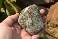 Polished Green Emeralds In Matrix Free Forms  x 7 From Zimbabwe - TopRock