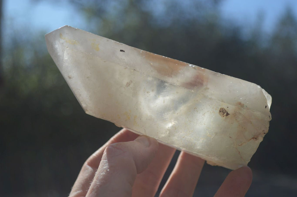 Polished Double Terminated Smokey Quartz Crystals  x 3 From Madagascar - Toprock Gemstones and Minerals 