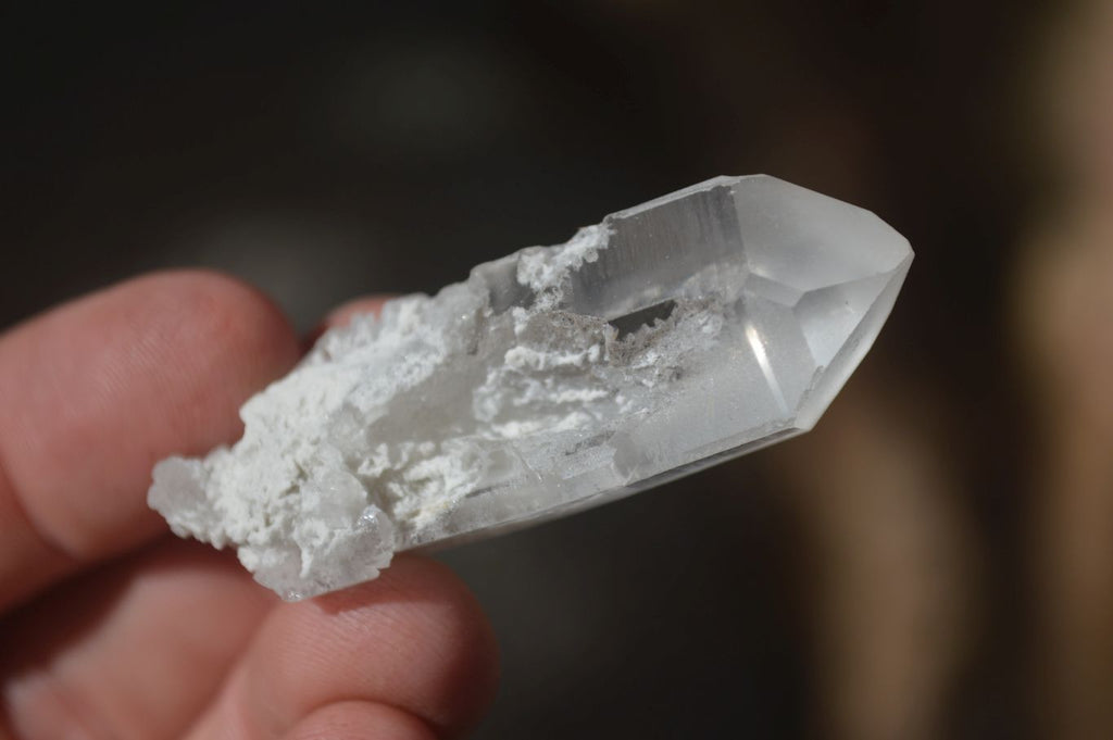 Natural Single Etched Clear Quartz Crystals x 70 From Mpika, Zambia - Toprock Gemstones and Minerals 