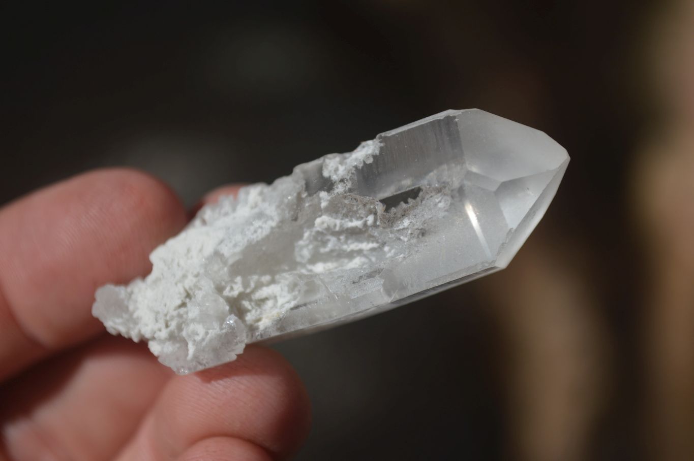 Natural Single Etched Clear Quartz Crystals x 70 From Mpika, Zambia - Toprock Gemstones and Minerals 
