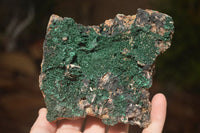 Natural Crystalline Malachite Specimens  x 2 From Congo - Toprock Gemstones and Minerals 