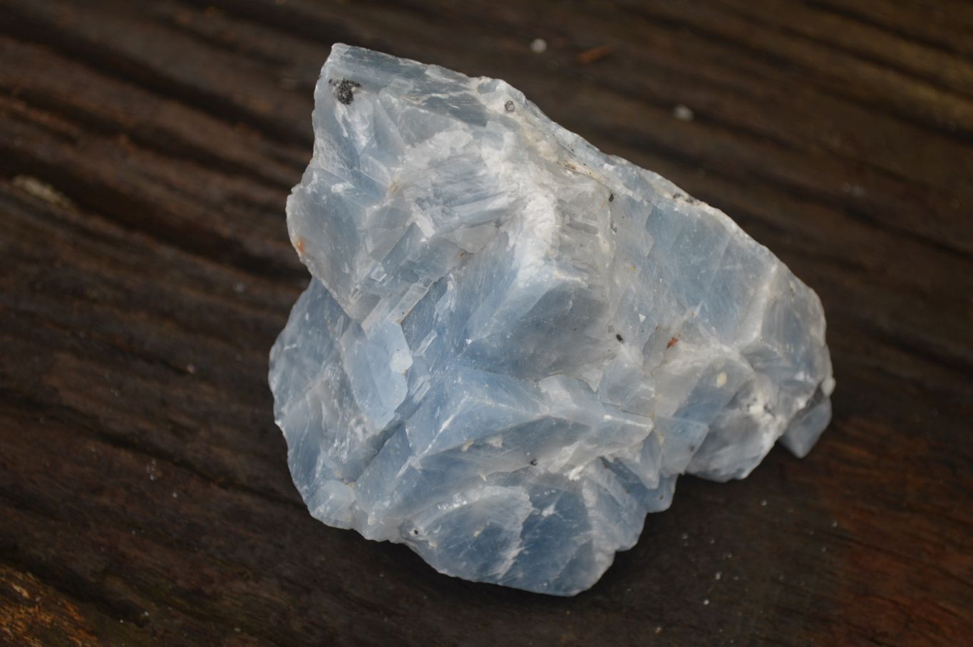 Natural New Sky Blue Calcite Specimens  x 12 From Spitzkop, Namibia - Toprock Gemstones and Minerals 