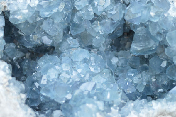 Natural Extra Large Blue Celestite Geode Specimen With Gemmy Crystals  x 1 From Sakoany, Madagascar - TopRock