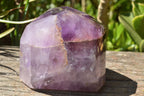 Polished Chunky Smokey Amethyst Quartz Display Piece x 1 From Ankazobe, Madagascar - TopRock