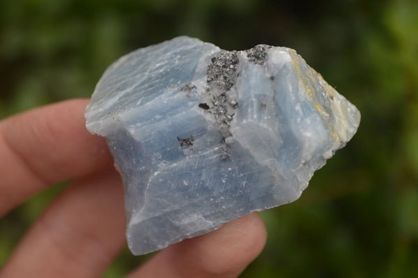 Natural New Sky Blue Calcite Specimens  x 35 From Spitzkop, Namibia