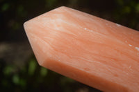 Polished Extra Large Orange Twist Calcite Tower x 1 From Maevantanana, Madagascar - Toprock Gemstones and Minerals 