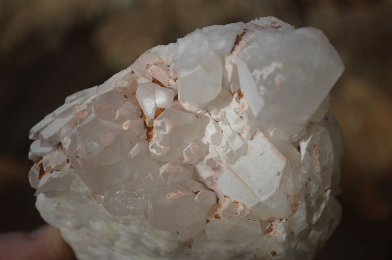 Natural White Candle Quartz Crystals  x 3 From Madagascar - Toprock Gemstones and Minerals 