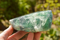 Polished Watermelon Fluorite Standing Slabs  x 2 From Uis, Namibia - TopRock
